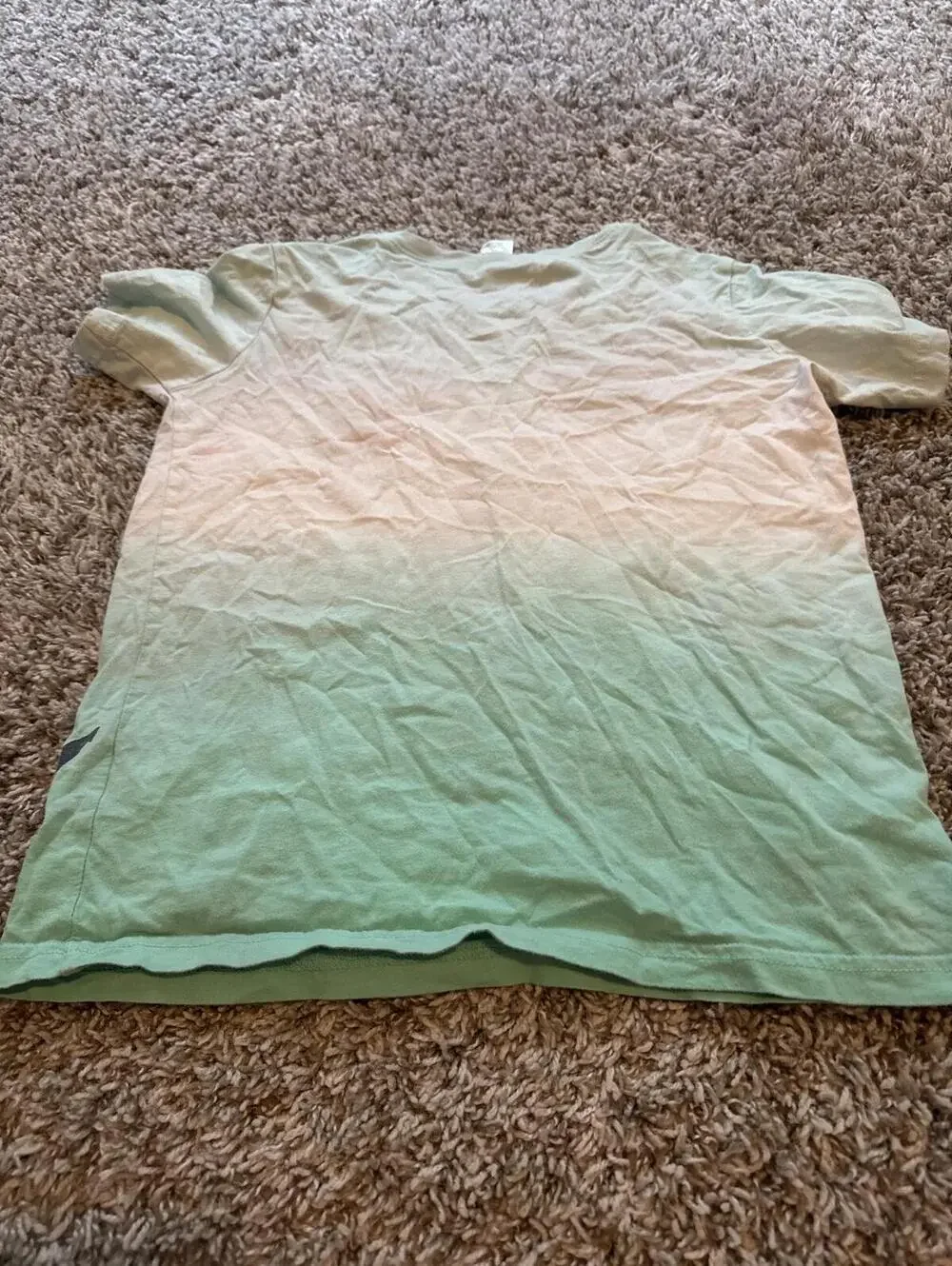 OshKosh B'gosh Kids T-Shirt 10/10A Green Shark Print Casual